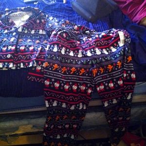 Some peace and love and joy Christmas pajamas from